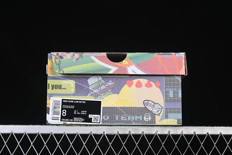 All Categories Nk SB Dunk Series Nk SB Dunk Low High-end Customized Low-top Shoes Nike SB Dunk Low Hiroshi Fujiwara Straps Low-top Casual Shoes DD1391-100
